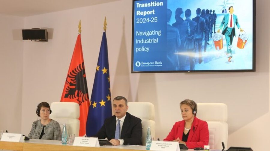 Raporti i BERZH: Eksportet industriale në vështirësi, potenciali i Shqipërisë te shërbimet dixhitale